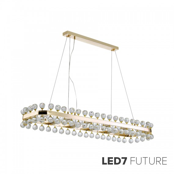 Ritz - Crystall Ball Oval Chandelier